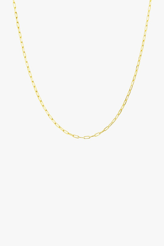Round gold plated necklace (40cm & 50cm)-Necklace-Wildthings_collectables-Gold plated-40cm €54,95--abc