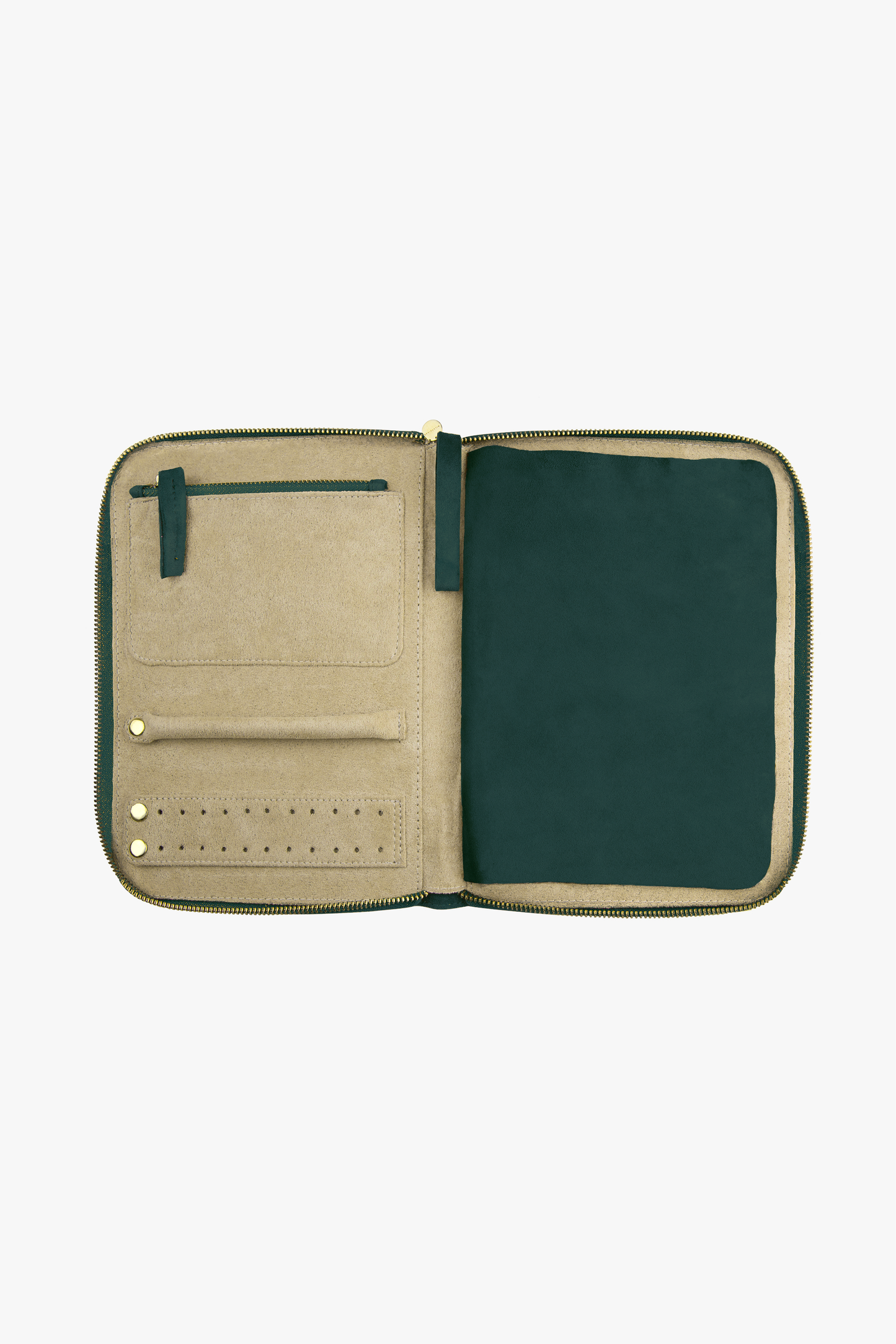 Jewellery Organizer dark green-abc