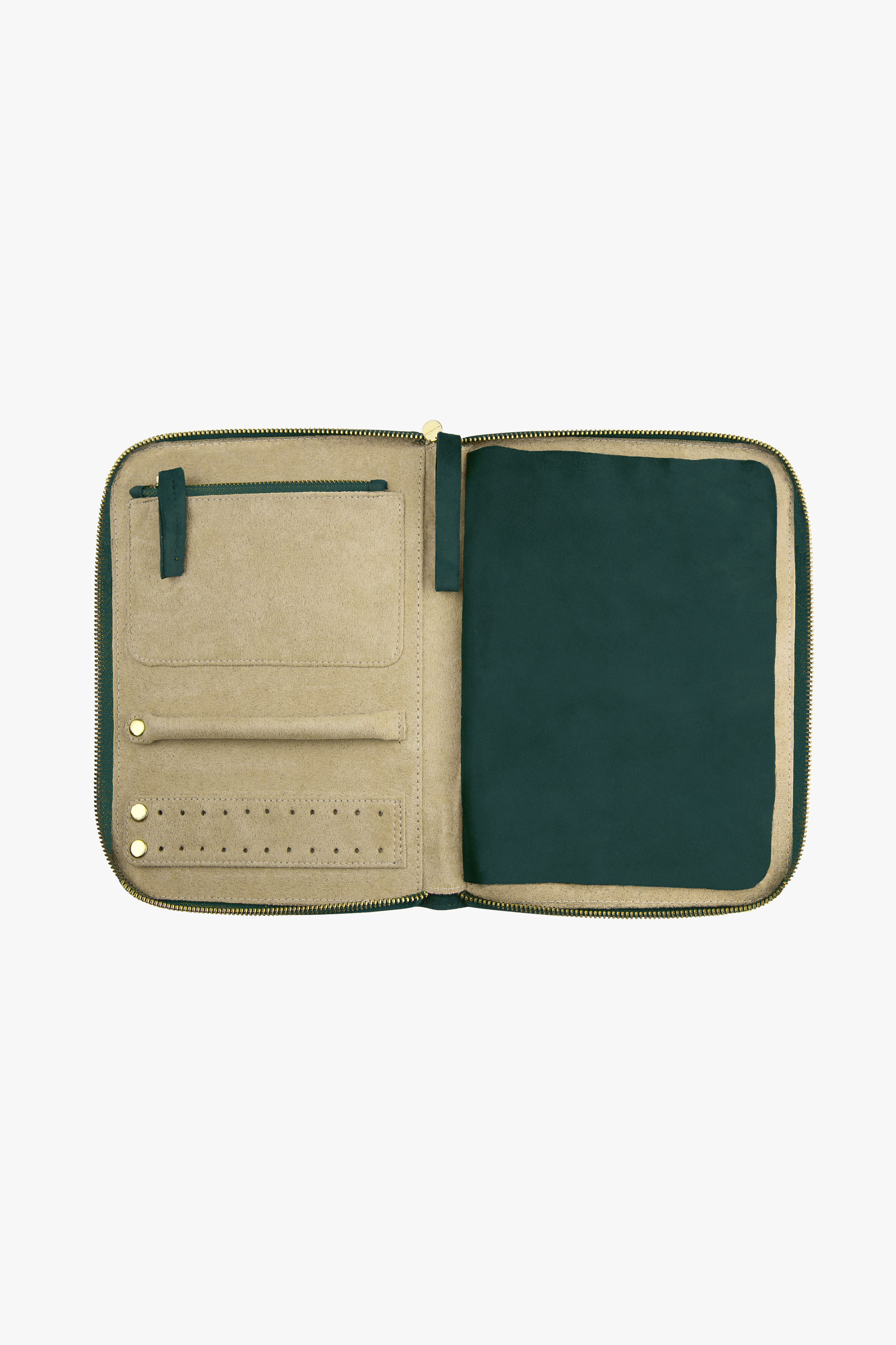 Jewellery Organizer dark green-abc