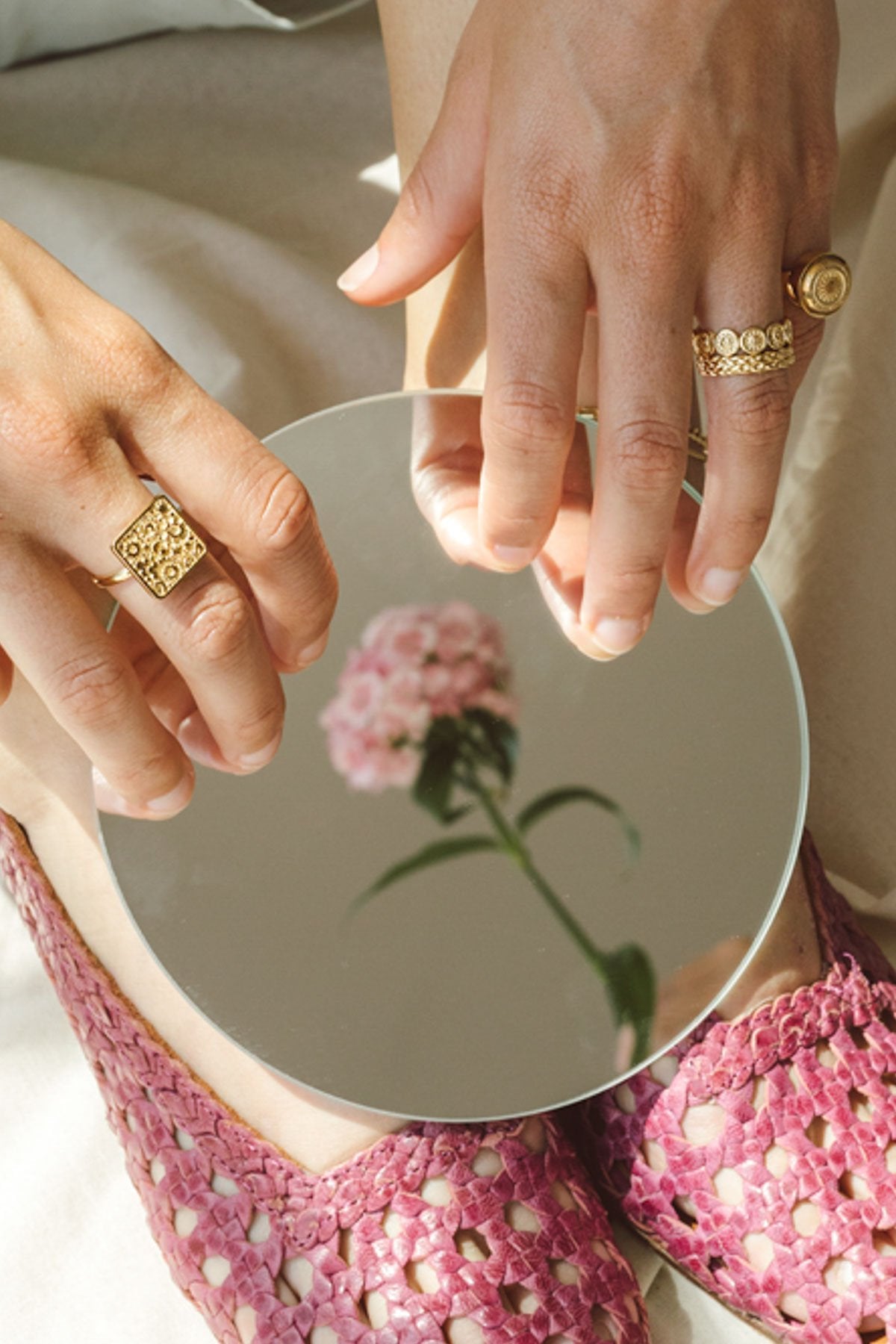 Sun mintage ring gold plated-Ring-wildthings_collectables-Gold plated-1 (US 6 / 16.5mm)--abc