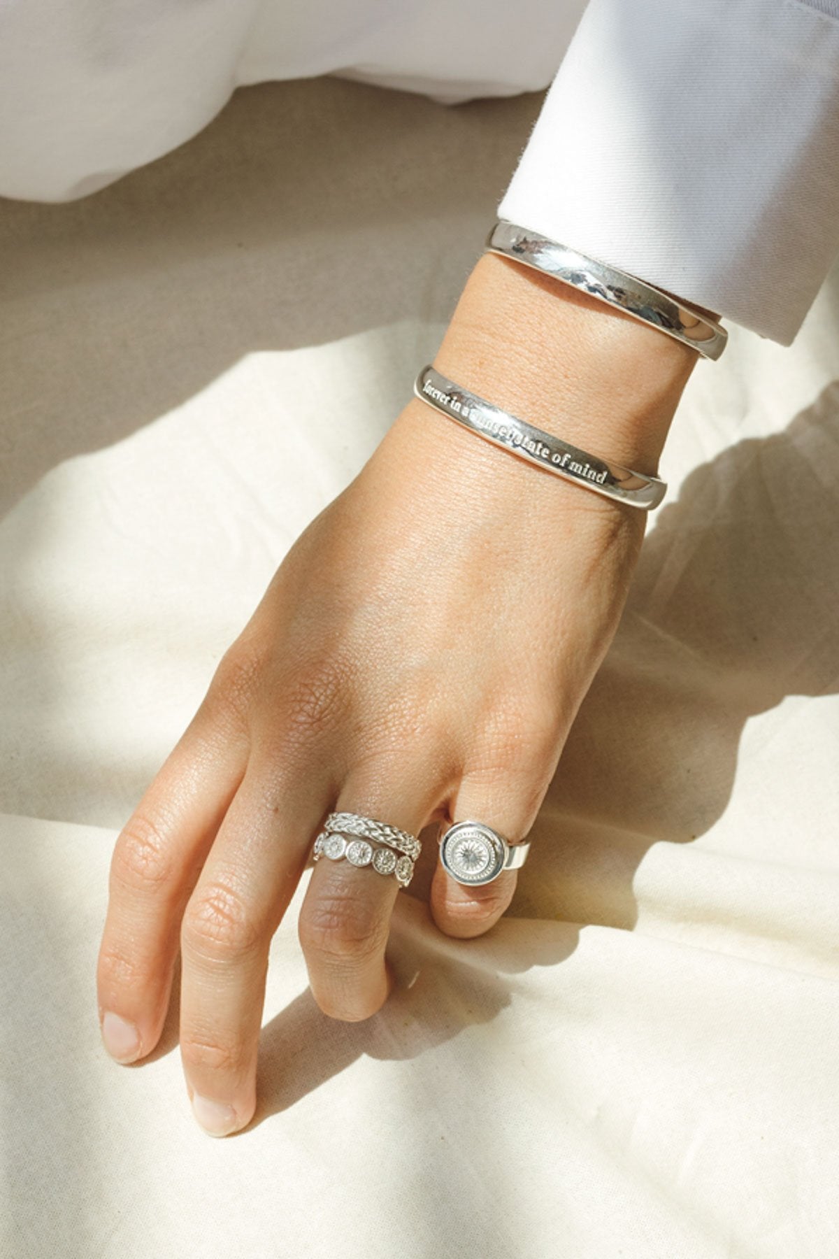 Rising sun pinky ring silver-Ring-wildthings_collectables-Silver-1 (US 3.5 / 14.5mm)--abc