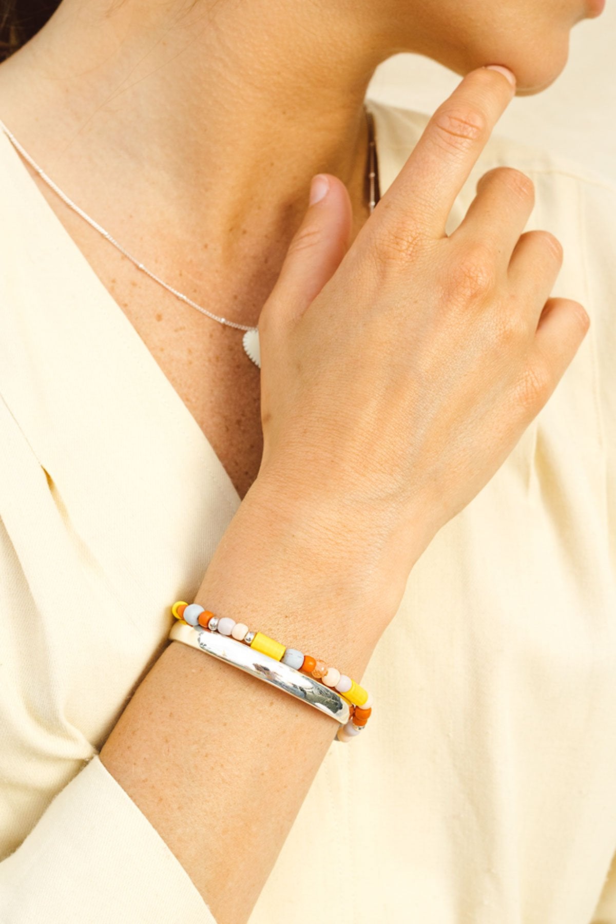 Classic bangle silver-abc