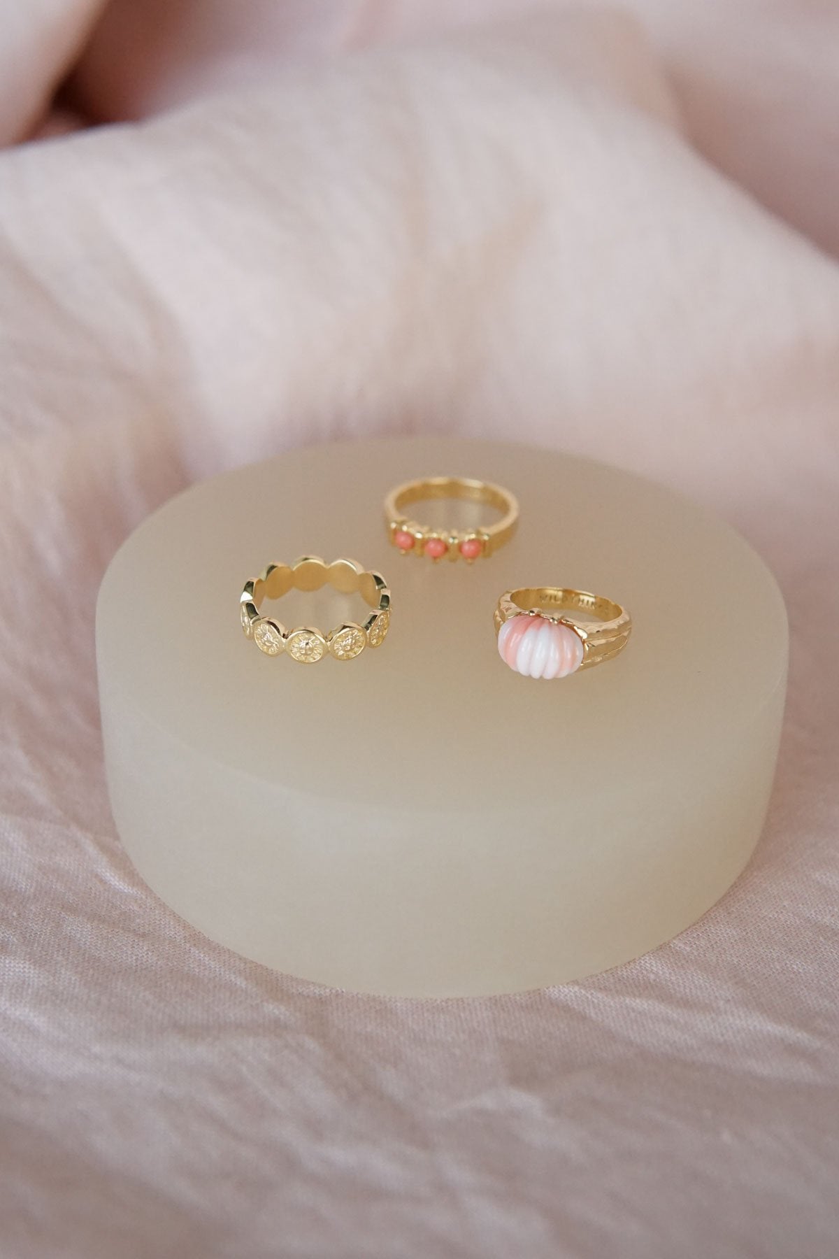 Sun mintage ring gold plated-Ring-wildthings_collectables-Gold plated-1 (US 6 / 16.5mm)--abc