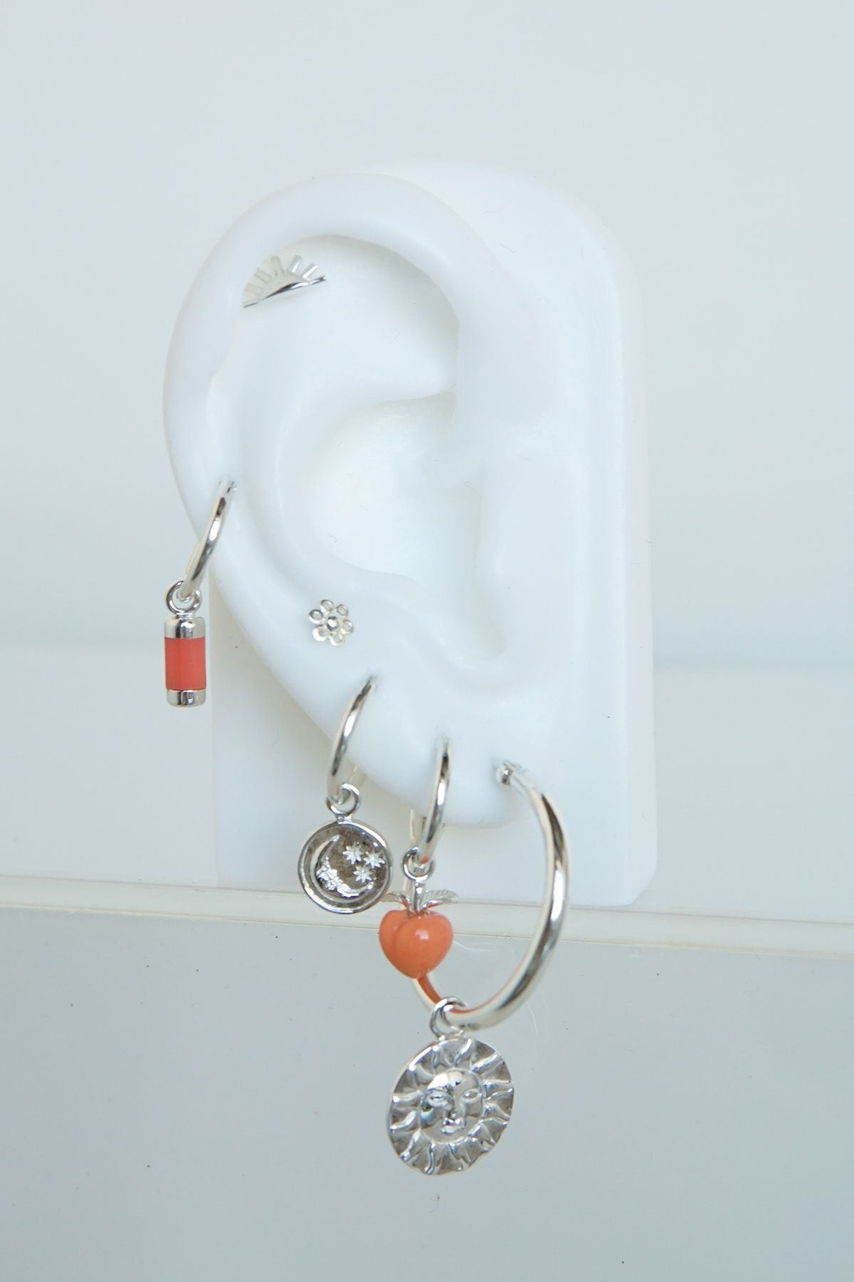 Sunrise earring silver-Earring-wildthings_collectables-Silver---abc