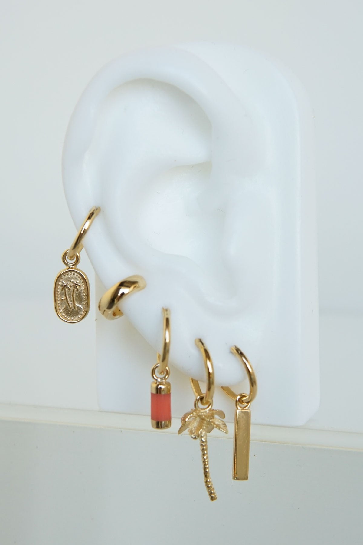 Paradise earring gold plated-Earring-wildthings_collectables-Gold plated---abc