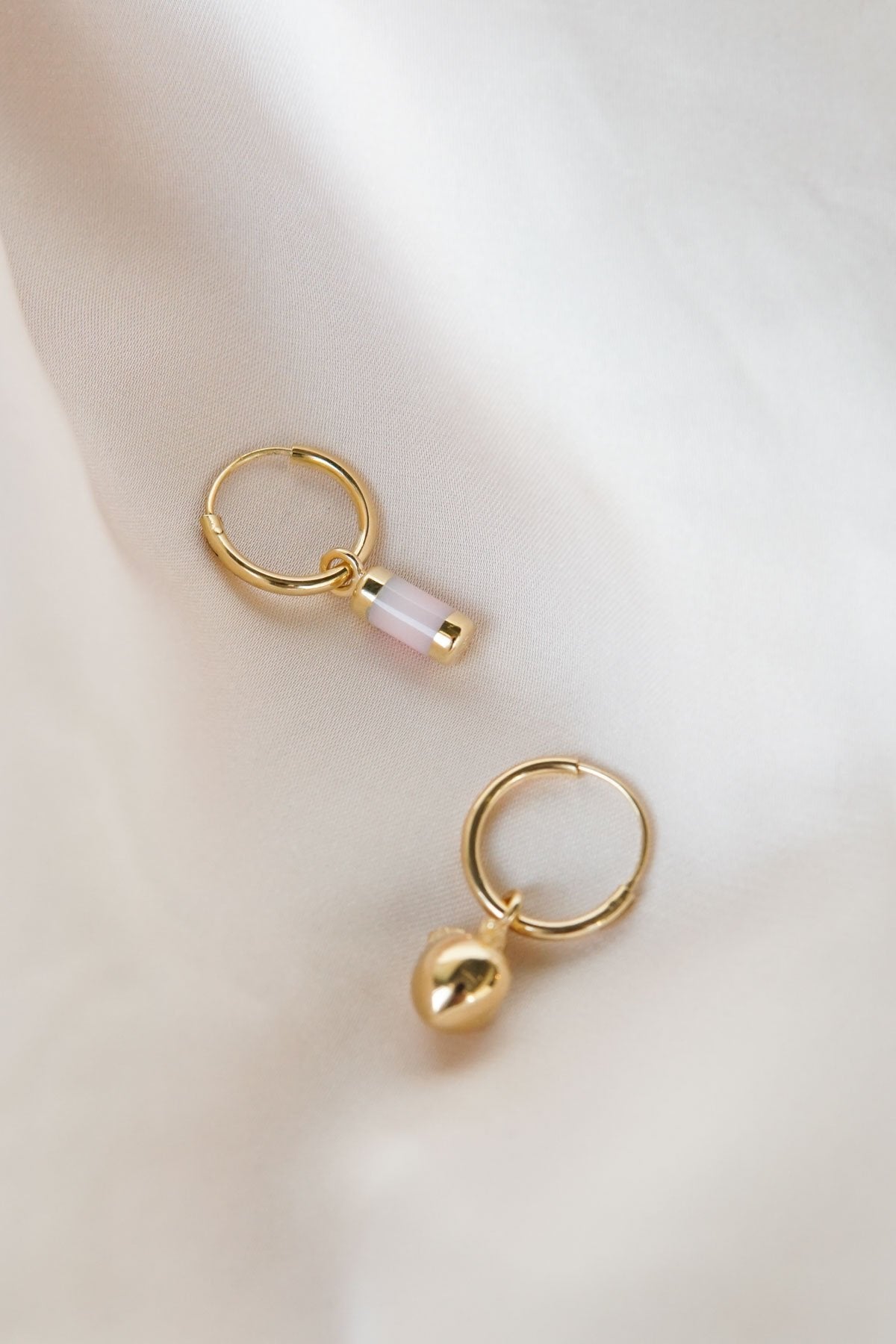 Vintage peach earring gold plated-Earring-wildthings_collectables-Gold plated---abc