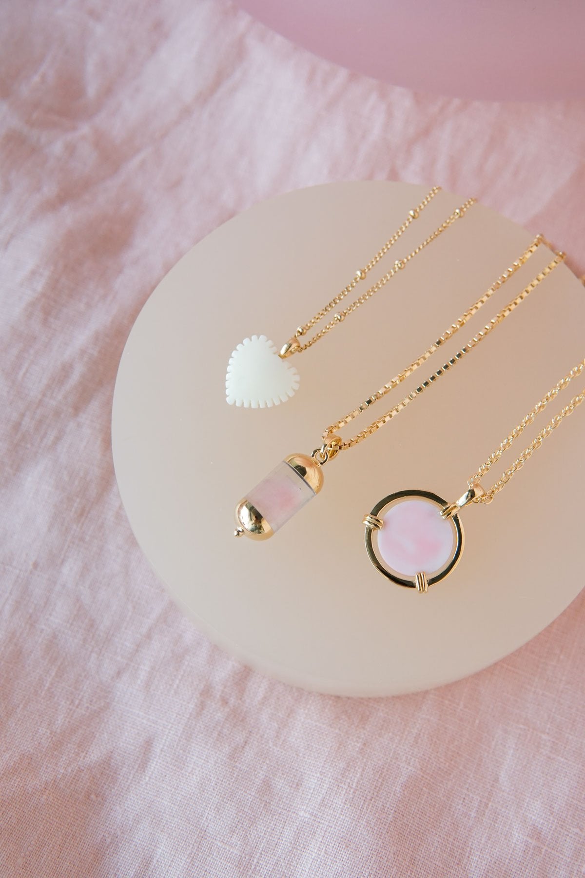 Captivated cloud pendant gold plated-abc