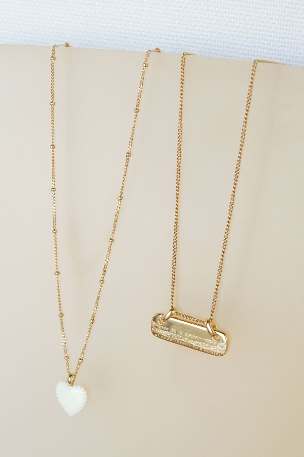 Mantra pendant gold plated-abc