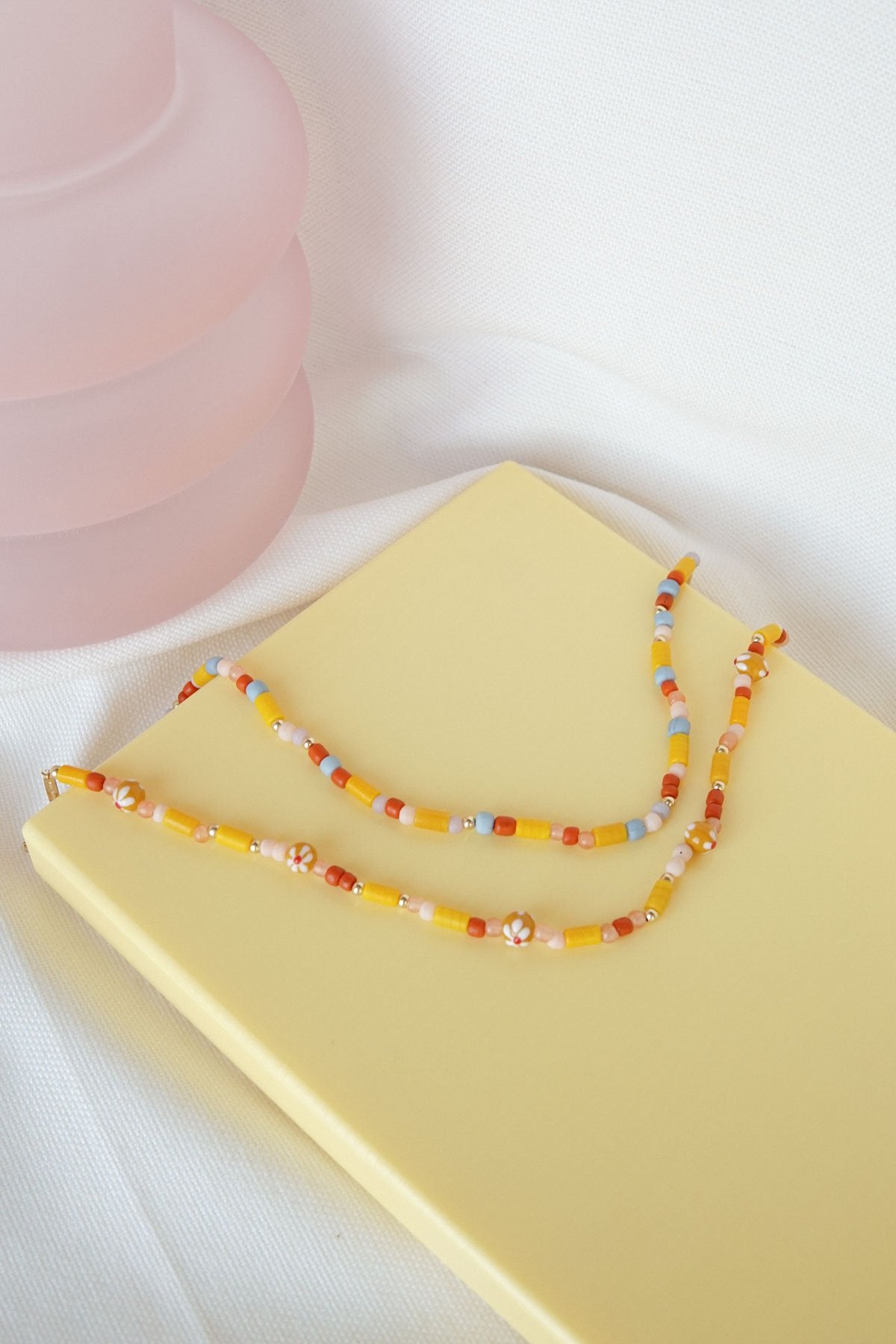 Sunshine necklace gold plated (34 cm)-Necklace-wildthings_collectables-Gold plated---abc