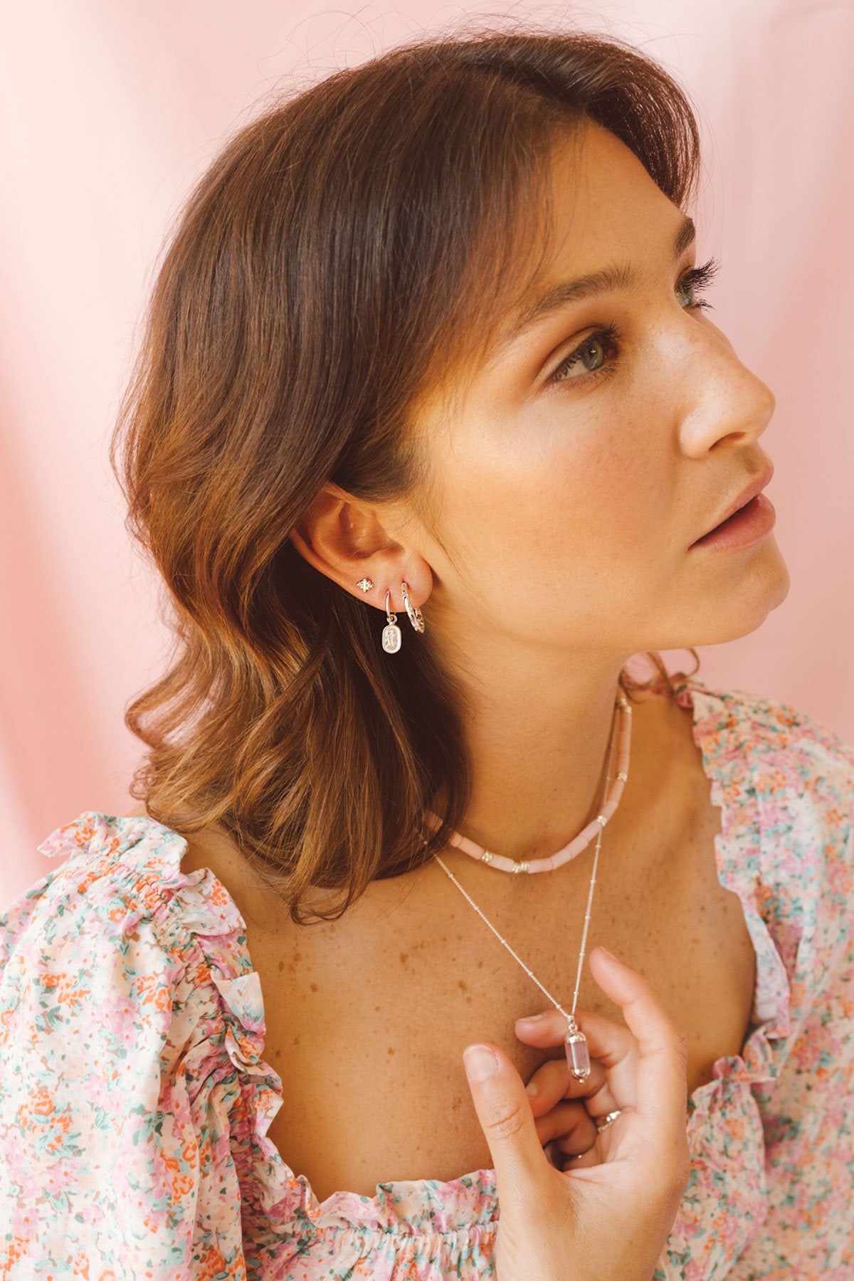 Paradise earring silver-Earring-wildthings_collectables-Silver---abc