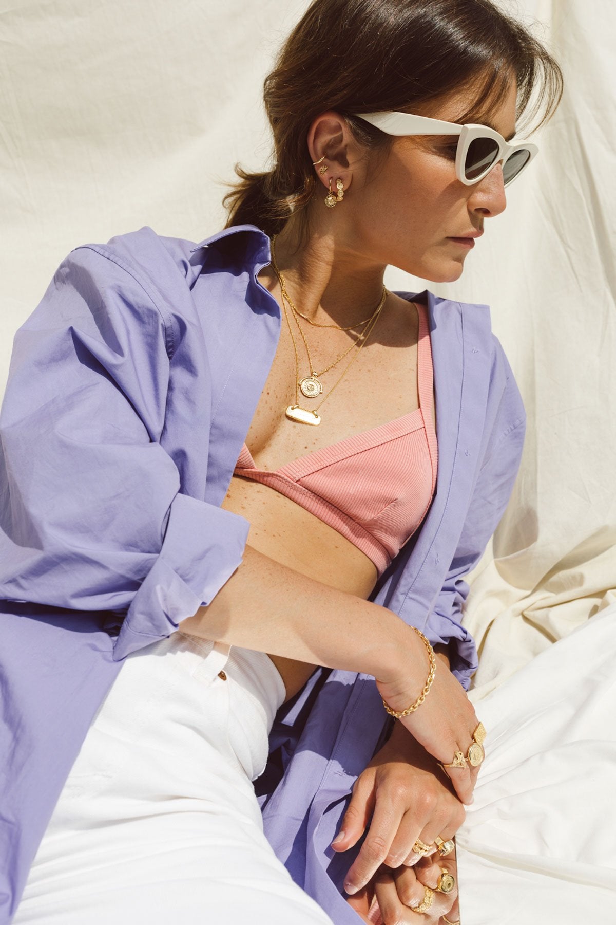 Sunny earring gold plated-Earring-wildthings_collectables-Gold plated---abc