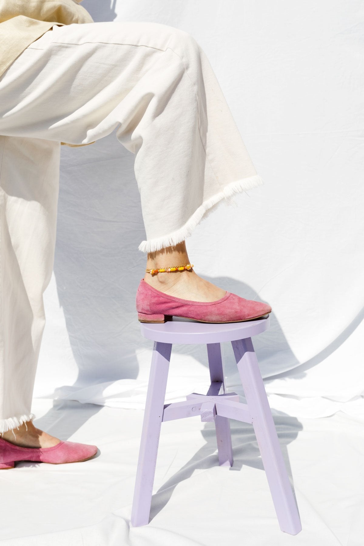 Sunshine anklet silver-Anklet-wildthings_collectables-Silver---abc