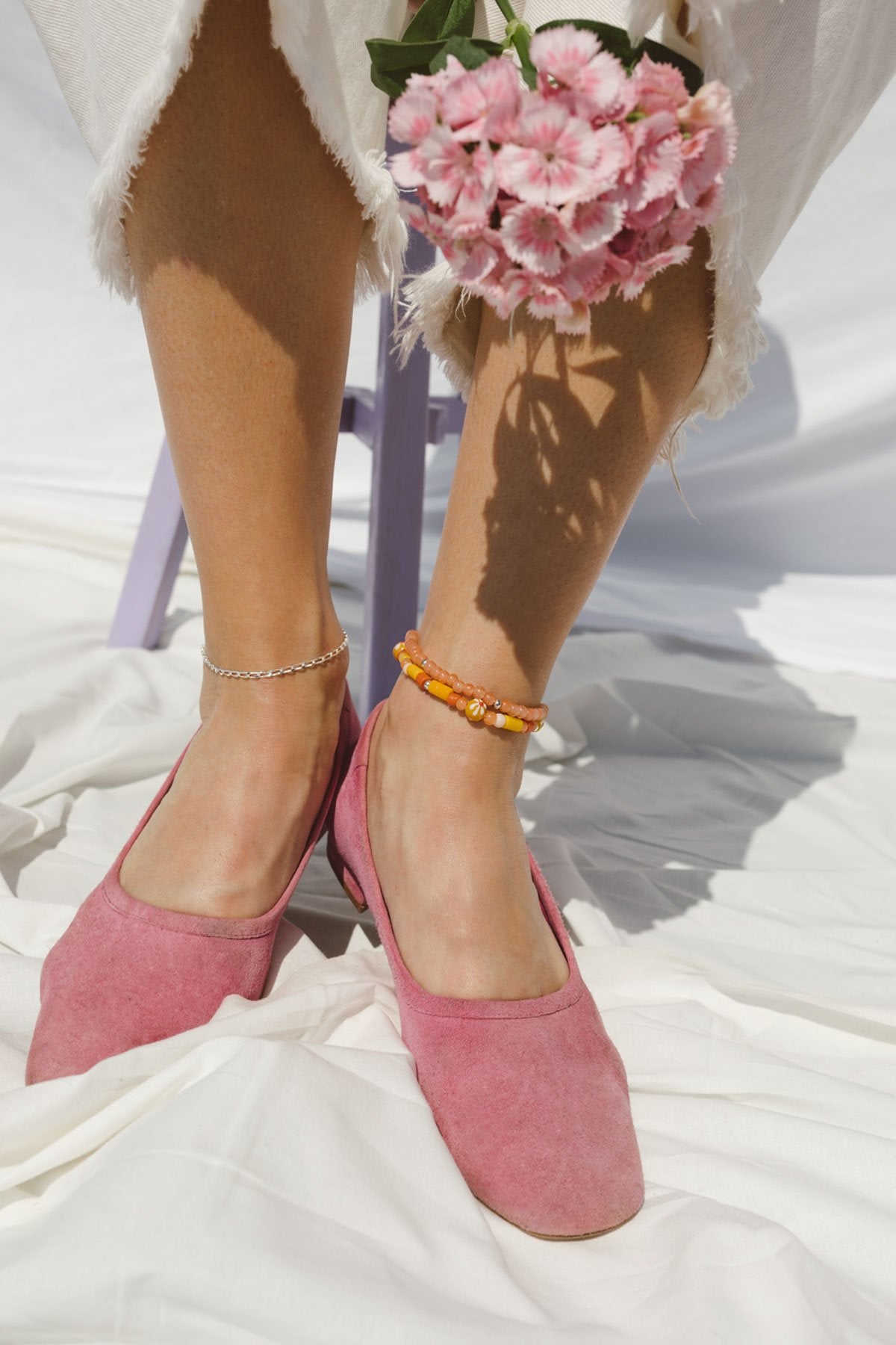 Sunshine anklet silver-Anklet-wildthings_collectables-Silver---abc