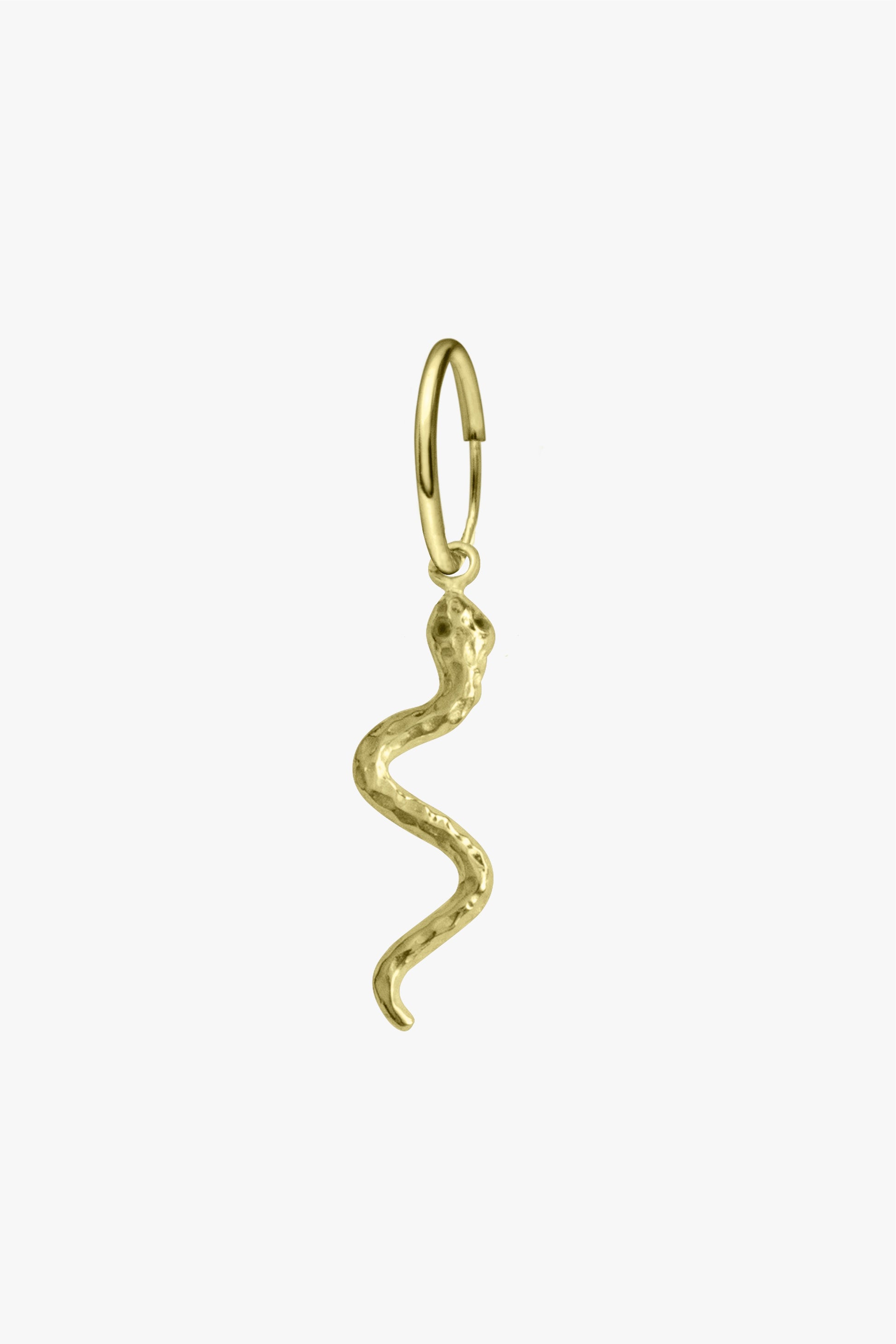 Snake earring gold plated-Earring-Wildthings_collectables-Gold plated---abc