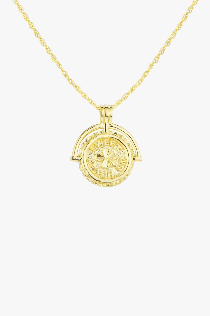 Sweet as honey gold plated-Necklace-Wildthings_collectables-Gold plated---abc