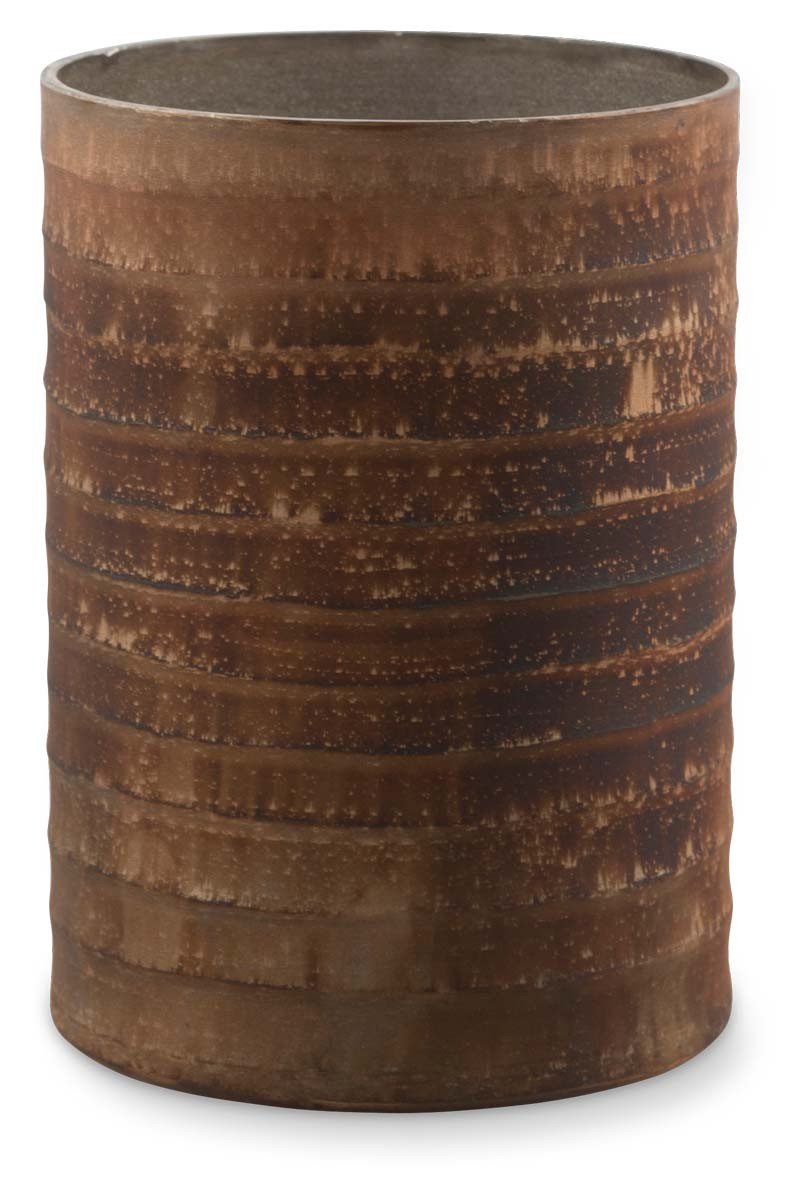 Small Divit Paraffin Wax Filled Etched Glass Candle Holder-Accessories-Home & Giftware-Default Title---abc