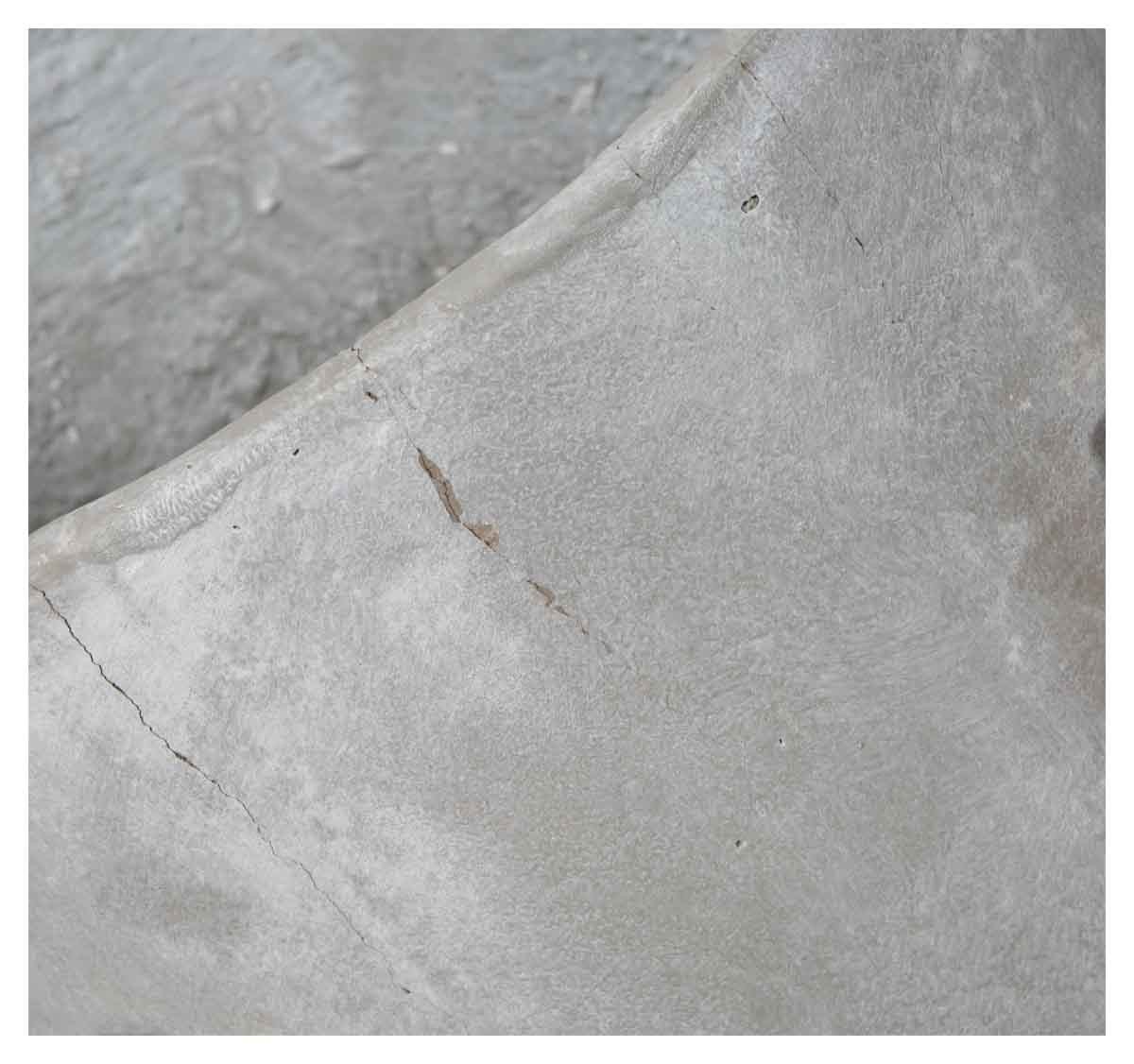 Round Concrete Planter on Wooden Oak Stand Medium-Accessories-Home & Giftware-Default Title---abc