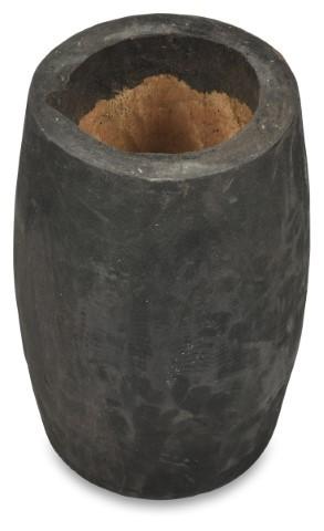 Jayapura Small Wood Stool - Black-abc