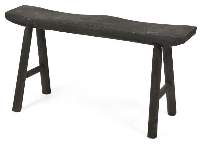 Malang 4 Leg Wood Stool / 2 Seater-abc