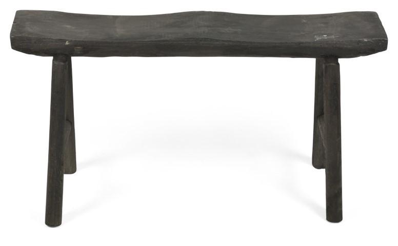 Malang 4 Leg Wood Stool / 2 Seater-abc