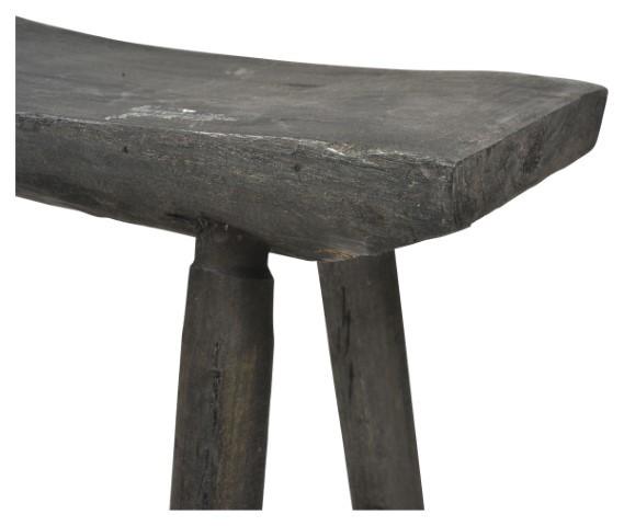 Malang 4 Leg Wood Stool / 2 Seater-abc