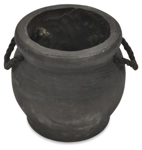 Rope Handle Wood Planter - Med-Accessories-Home & Giftware-Default Title---abc