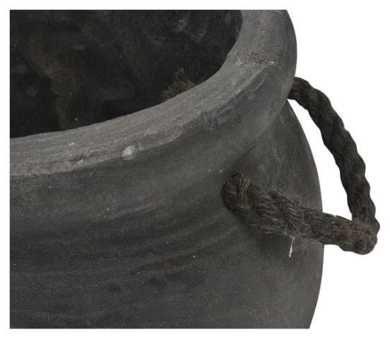 Rope Handle Wood Planter - Med-Accessories-Home & Giftware-Default Title---abc